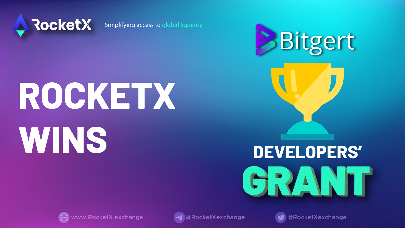 Bitgert supports RocketX in their mission to bridge the gap between blockchains Bitgert invests in RocketX to improve cross-chain compatibility