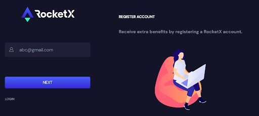 rocketx account creation step 4 rocketx account creation step 4