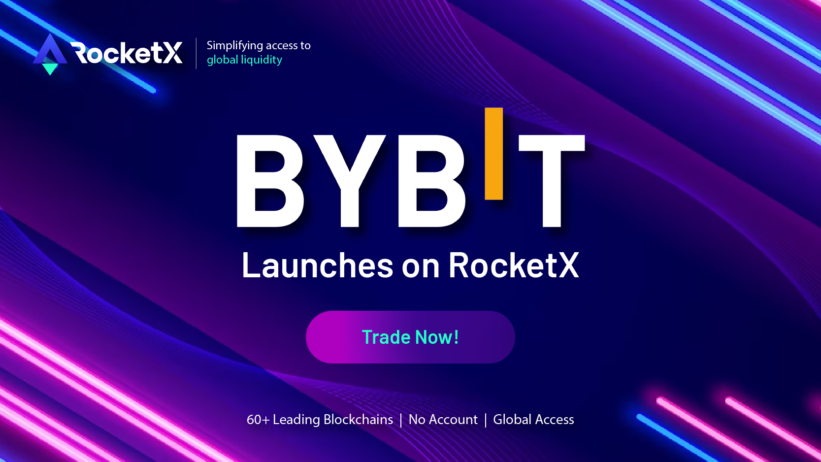 Access BYBiT Through Your DeFi Wallet with RocketX Exchange Integration! Get the Best of Both Worlds: BYBiT Integration Brings CEX and DEX Together on RocketX!