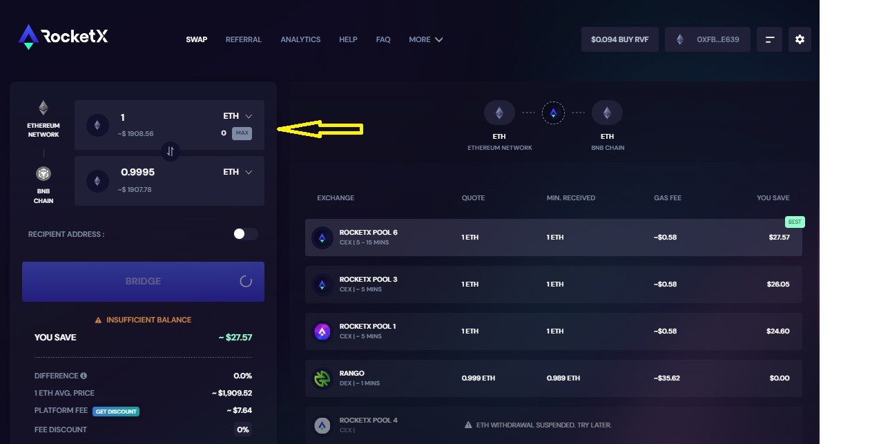 Select ETH Network